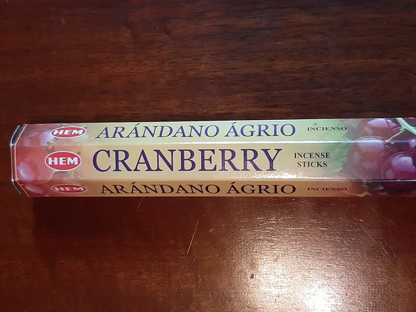 Cranberry Incense Sticks