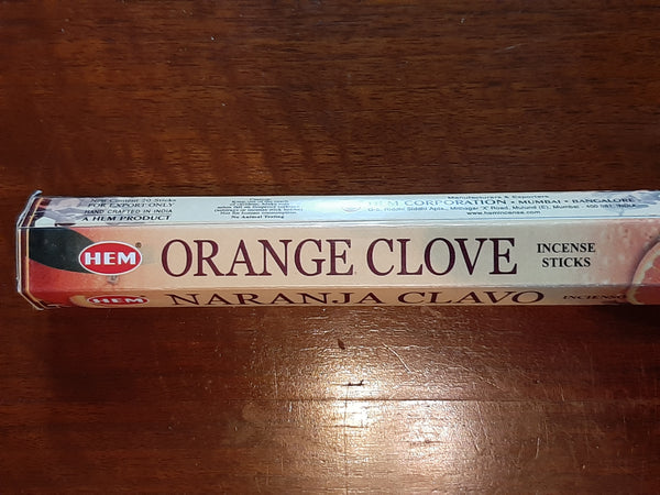 Orange Clove Incense Sticks