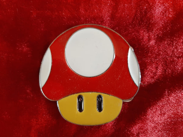 Super Mushroom from Super Mario Belt Buckle