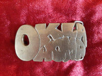 Oklahoma Belt Buckle