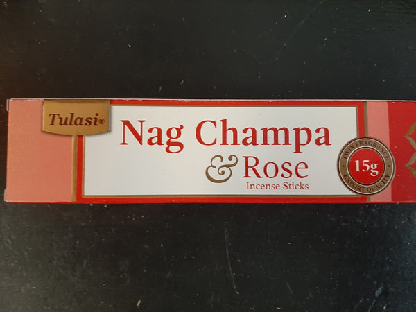 Nag Champa & Rose Incense sticks (rose box)