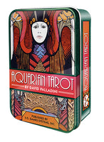 Aquarian Tarot in a tin